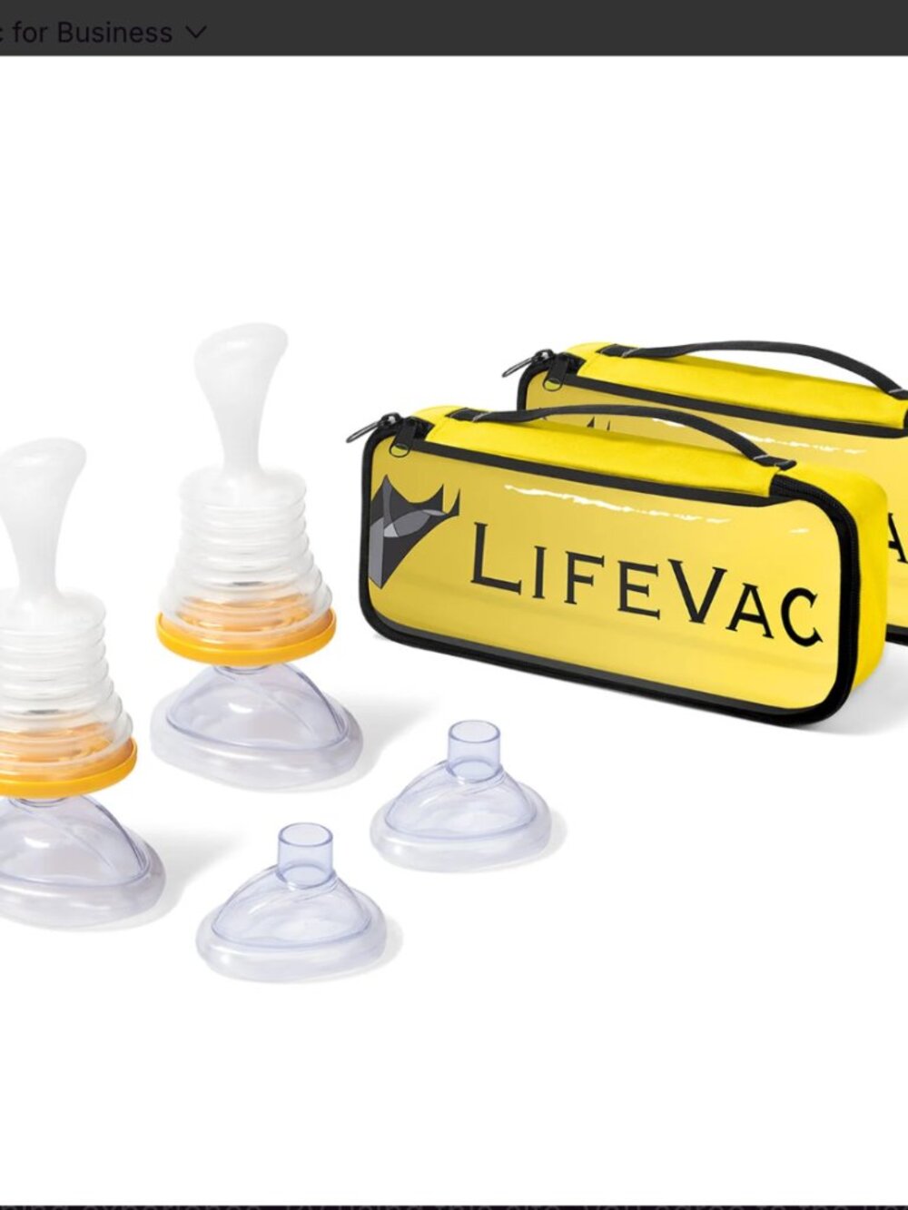 2 PACKS LIFEVAC TRAVEL KITS - BRAND NWT - Great Baby Shower Gift
